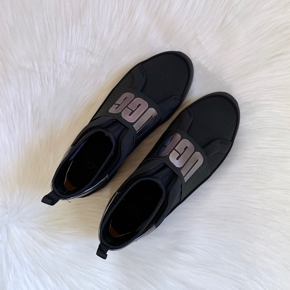 UGG Neutra Metallic Black Sneakers - Picture 4 of 8